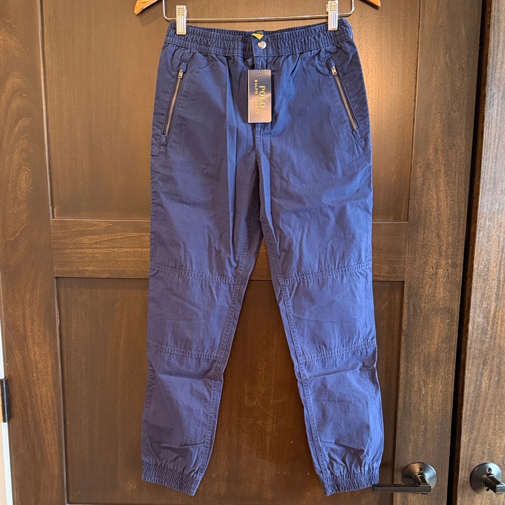 NWT Polo Ralph Lauren navy pants M (10-12)